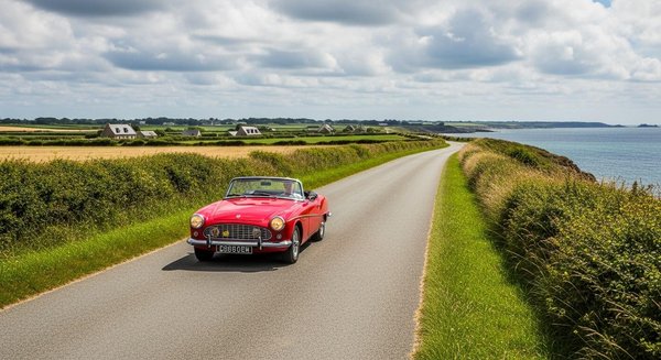 Location voiture rétro en Bretagne : vivez une expérience inoubliable sur les routes mythiques