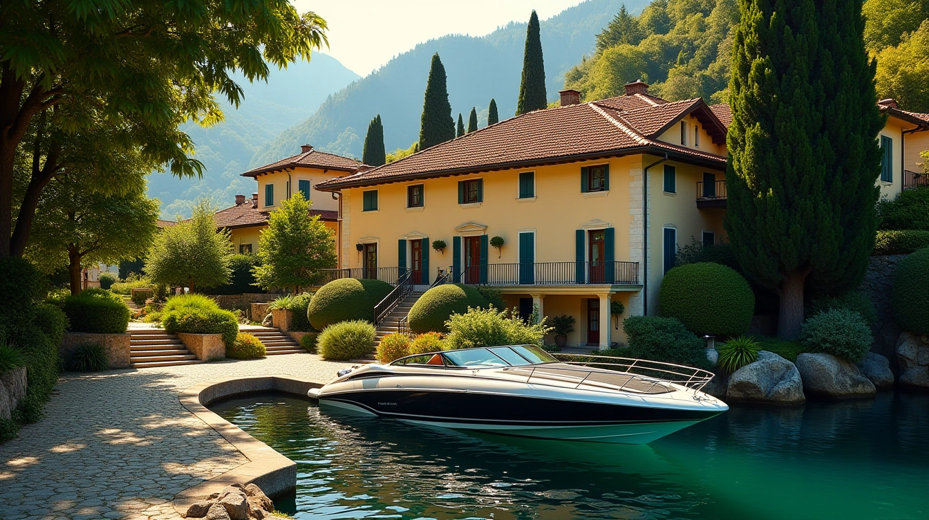 Ce qu’offre réellement une villa de prestige au lac de Côme